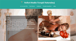 Desktop Screenshot of masaze-nefryt.pl