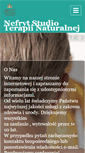 Mobile Screenshot of masaze-nefryt.pl